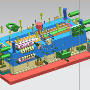 3D Design Drawings for Injection Molding Machine Molds-201