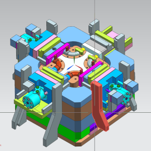 3D Design Drawings for Injection Molding Machine Molds-008