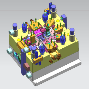 3D Design Drawings for Injection Molding Machine Molds-010