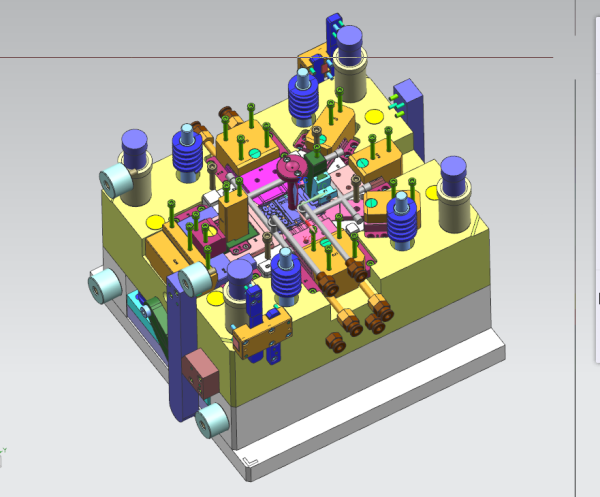 3D Design Drawings for Injection Molding Machine Molds-010