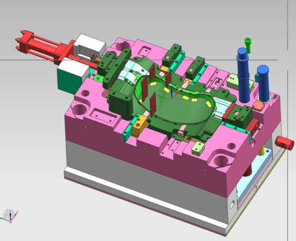 3D Design Drawings for Injection Molding Machine Molds-011