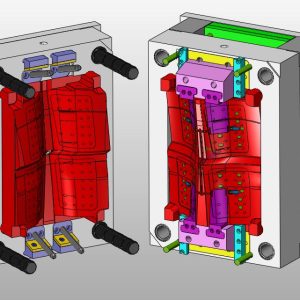 3D Design Drawings for Injection Molding Machine Molds-PE02