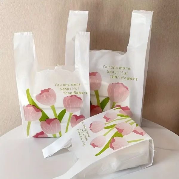 Biodegradable Takeout Vest Bags (20kg/Carton) - Image 2