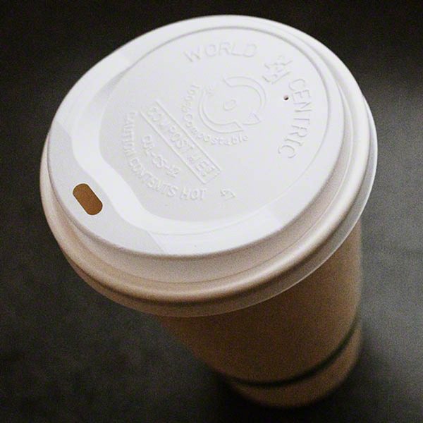 Degradable Disposable Cup Lids (5000/Carton) - Image 2