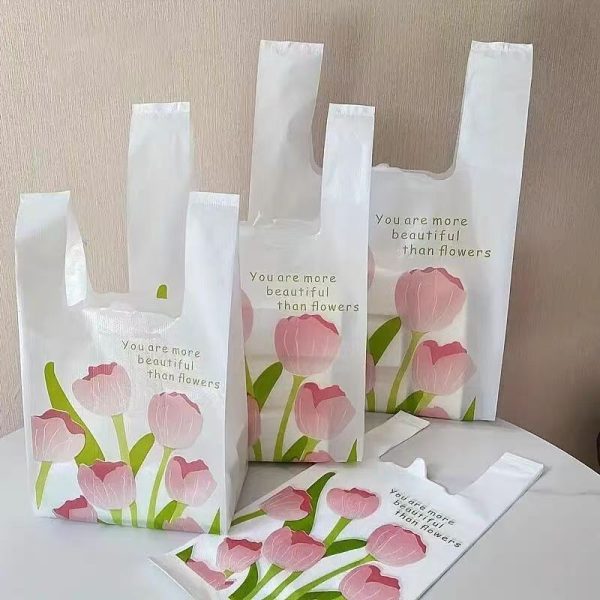Biodegradable Takeout Vest Bags (20kg/Carton) - Image 3