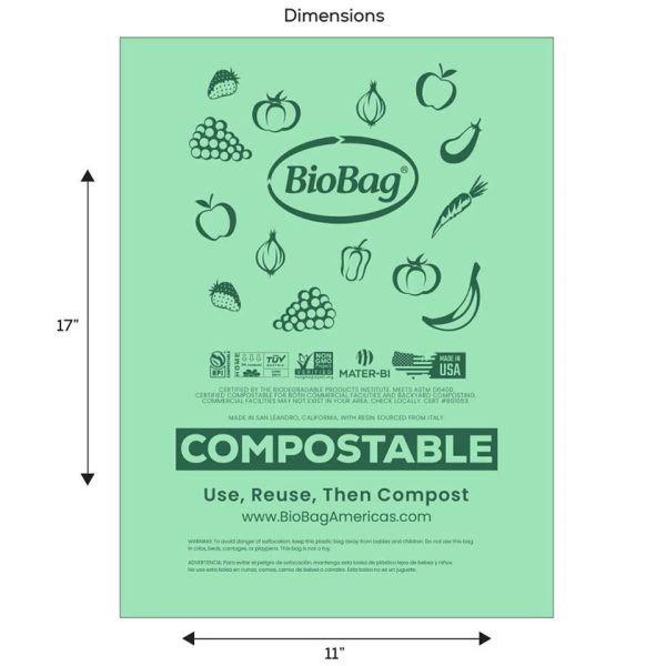 Customizable Biodegradable Flat Pouches (20kg/Carton) - Image 3