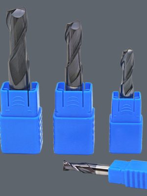 Industrial-Grade 2-Flute Solid Carbide End Mill